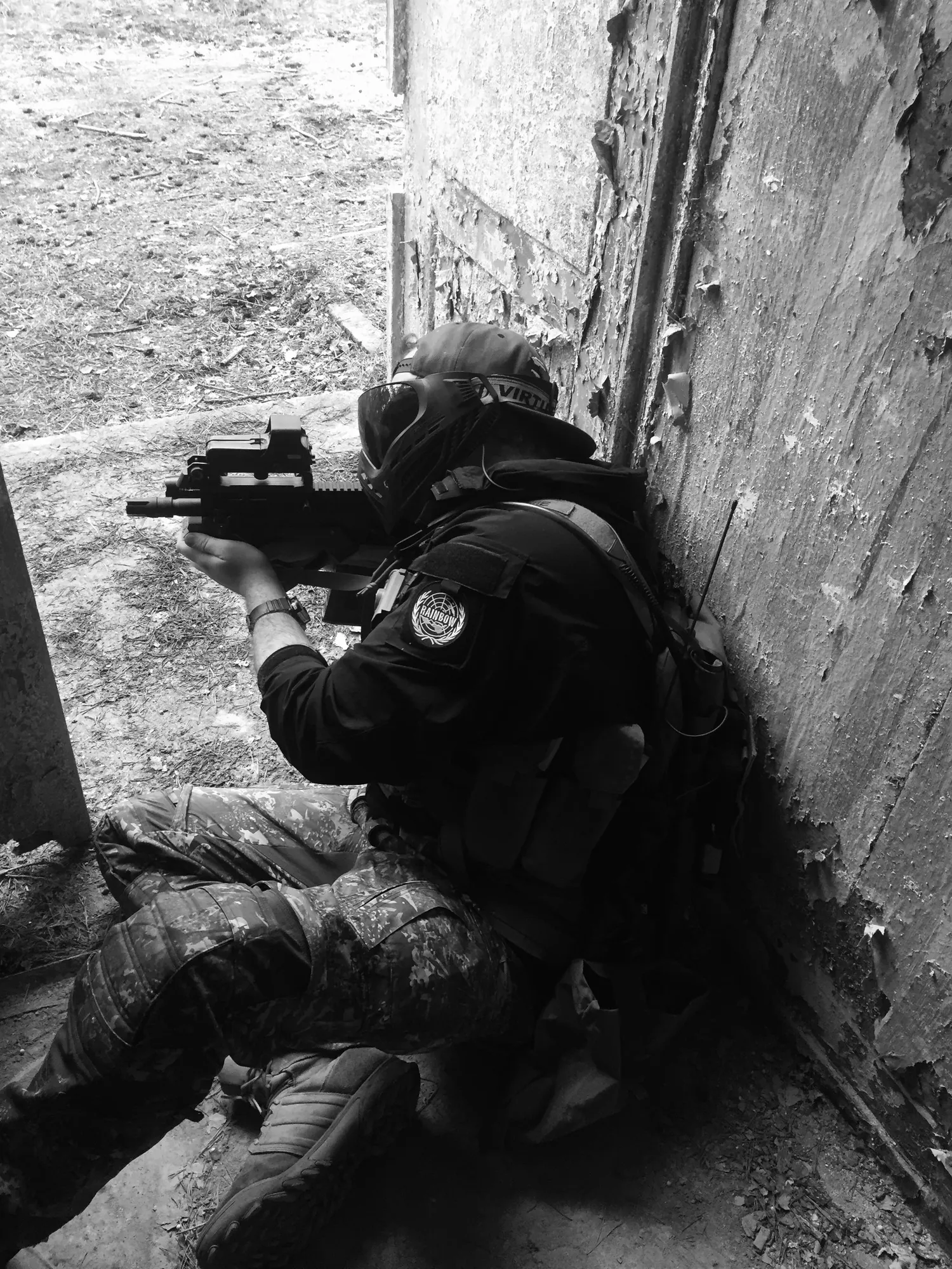 T.P.U Tactical Paint Unit im Einsatz bei einem MilSim Big Game